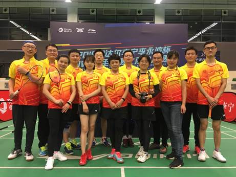 天天盈球MBA羽毛球队勇夺第二届京津冀高校MBA羽毛球比赛季军